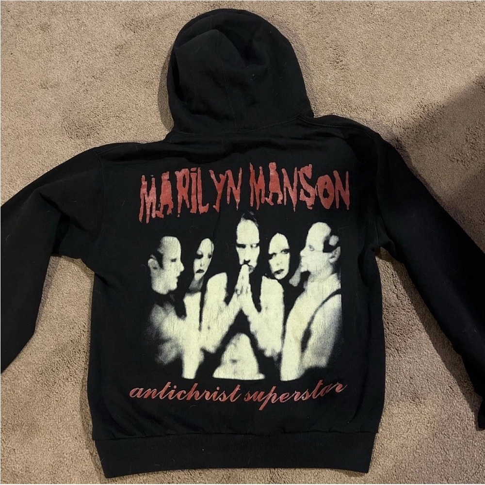 Vintage Marilyn Manson Hoodie Size Small